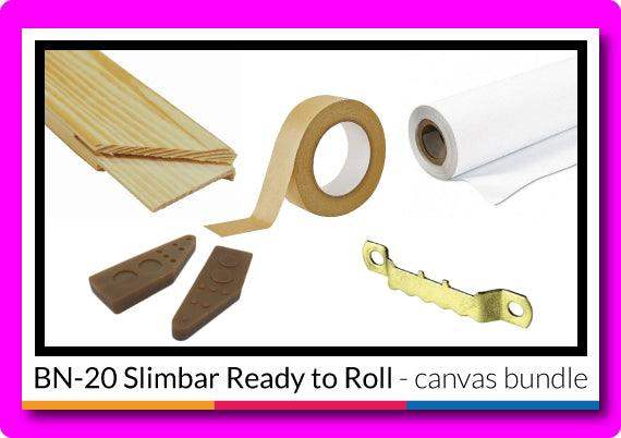 BN-20 Slimbar Canvas Ready to Roll Bundle - signmastersystems