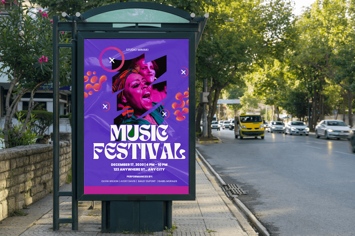 picture of a poster that was printed with the mimaki CJV200