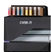 image of the Mimaki CJV200-75 with ink