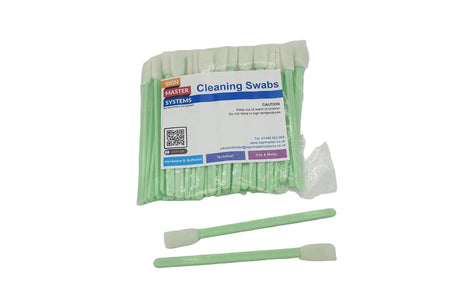 picture of a bag  of swabs  which is used to clean printers and is apart of the Roland VG3 / SG3 Consumables list