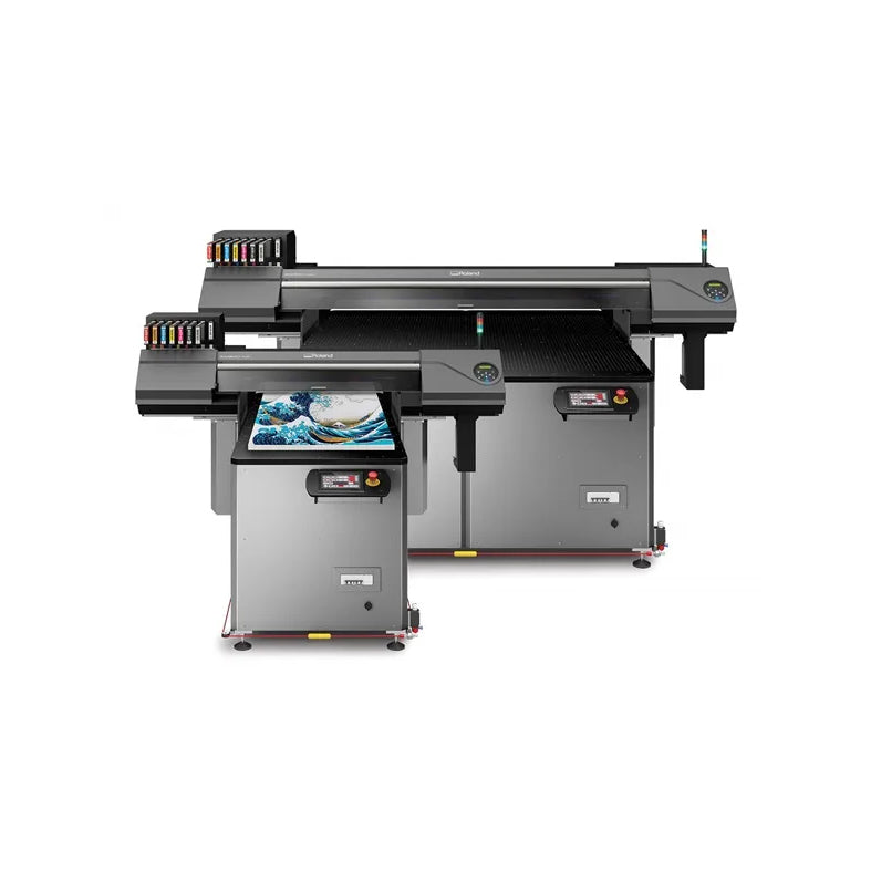 front of roland co-i series uv printers - signmastersystems
