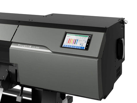 close up picture of the Roland LG Series - signmastersystems