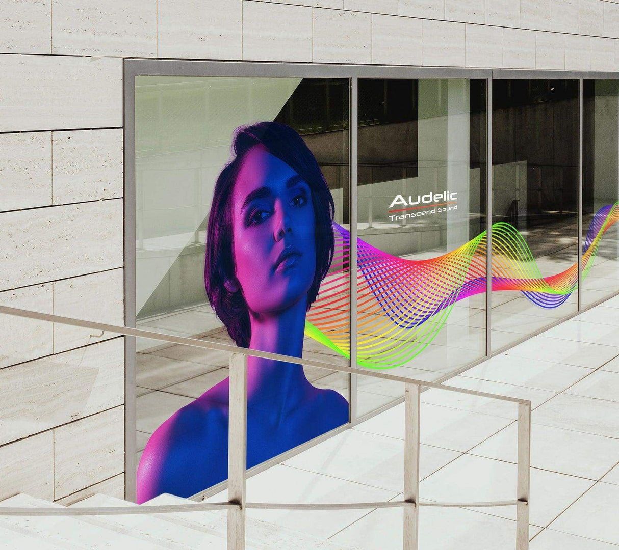 Window decals printed on the Roland MG Series - signmastersystems