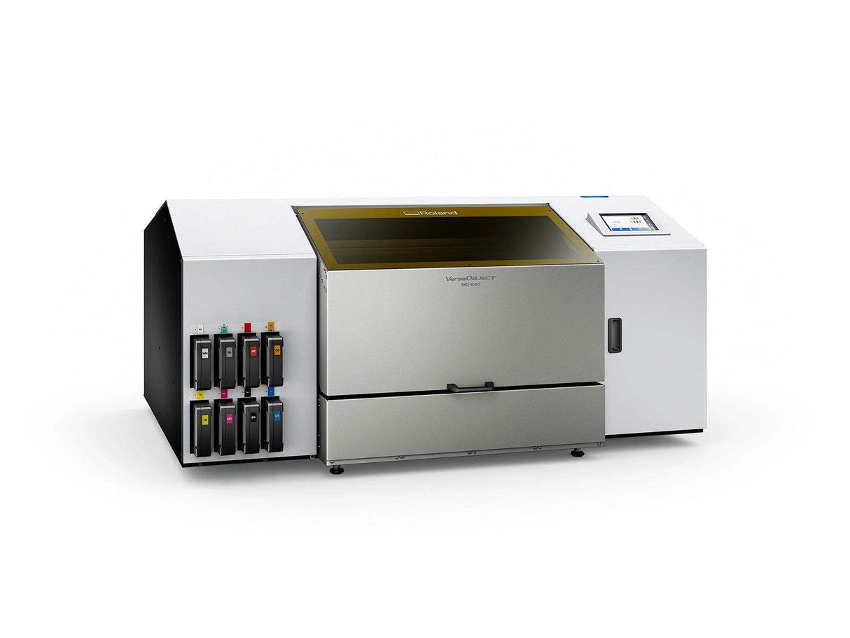 the Roland MO-240 uv flatbed printer - signmastersystems