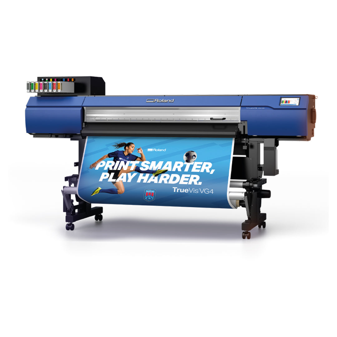 images of roland vg4 machine with print - signmastersystems