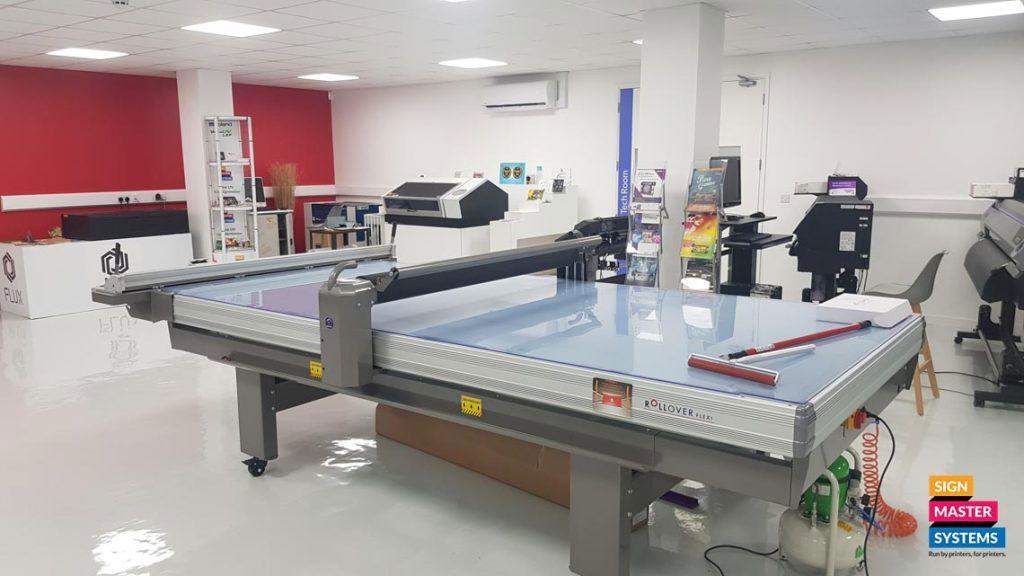 Rollover Flexi Flatbed Applicator - signmastersystems