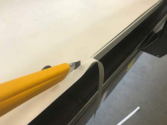 Rollover Long Side Cutter Guide - signmastersystems