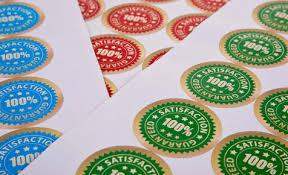 Sticker made with Metamark MD-100 monomeric self adhesive vinyl -Signmastersystems