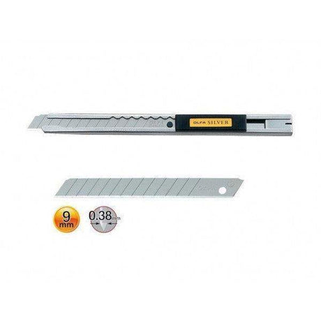 Ultra-Slim Stainless Steel Precision Snap Knife (without Auto Lock) - signmastersystems