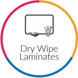 collection page image for dry wipe laminates sold at signmaster systems