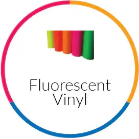 collection image for fluorescent vinyl sold at signmaster systems 