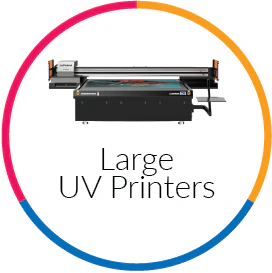 collection image for all large uv printers that are sold at signmaster systems 