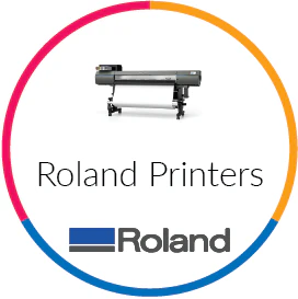 collection page image for Roland Printers which showcases all Roland printers available to buy at Signmaster systems