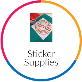 Collection page image for all sticker supplies sold at Signmaster Systems