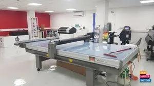 picture of the Signmaster Rollover at Signmaster's showroom 