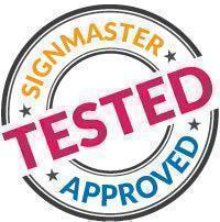 Picture of logo to say these products have been trialled and tested