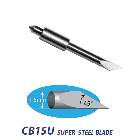 Graphtec Original 1.5mm Supersteel Blade - CB15U - signmastersystems