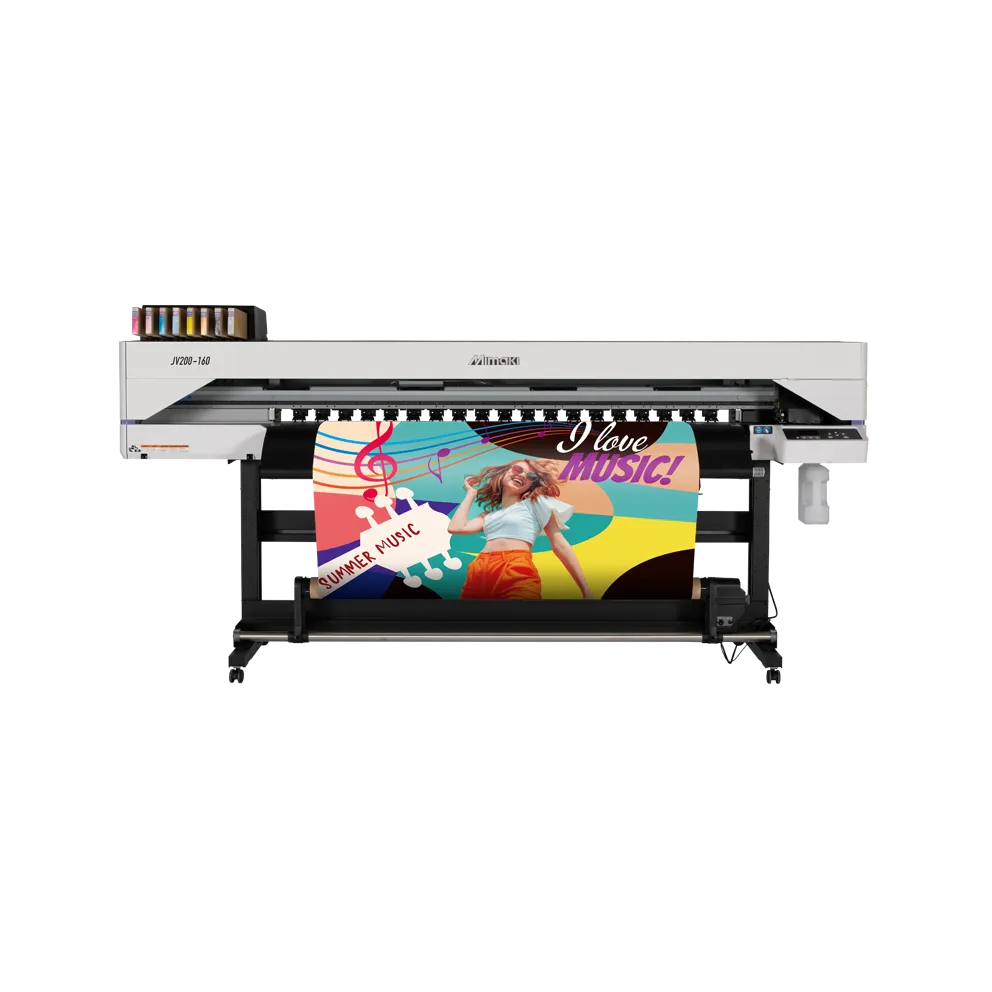 front of mimaki jv200 printer-signmastersystems