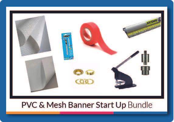 PVC & Mesh Banner Start Up Bundle
