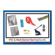 image of pvc and mesh banner start up bundle - signmastersystems