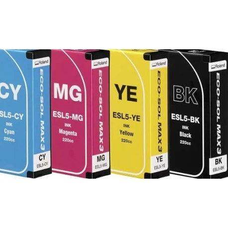 Roland EcoSol Max 3 Ink (ESL5) - signmastersystems