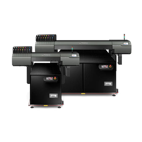 front of roland lo series uv flatbed printers - signmastersystems