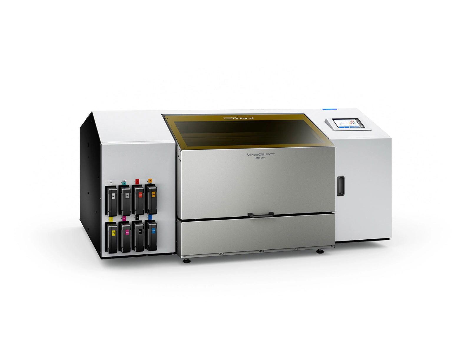 the Roland MO-240 uv flatbed printer - signmastersystems