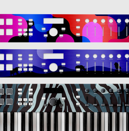 printed keyboard panel that was printed using the Roland MO-240 - signmastersystems