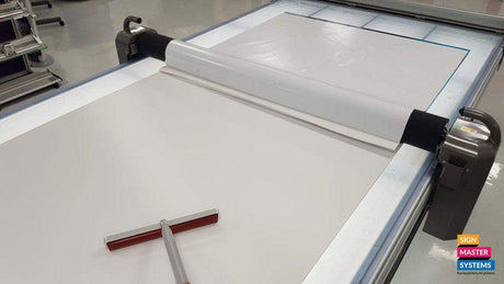 Rollover Flexi Flatbed Applicator - signmastersystems