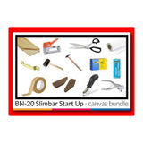 image of signmaster bn-20 slimbar start up canvas bundle - signmastersystems