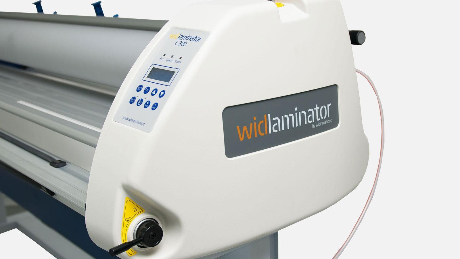 picture of a WidLaminator L300  control panel  at Signmaster.co.uk  