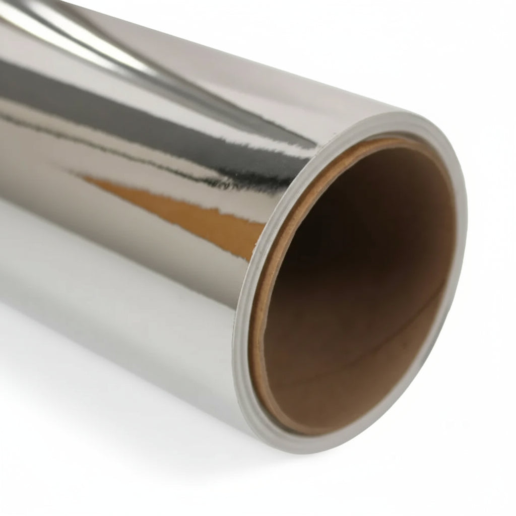 example  image of metallised film which is sold at Signmaster systems