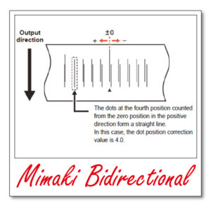 Mimaki Bidirectional